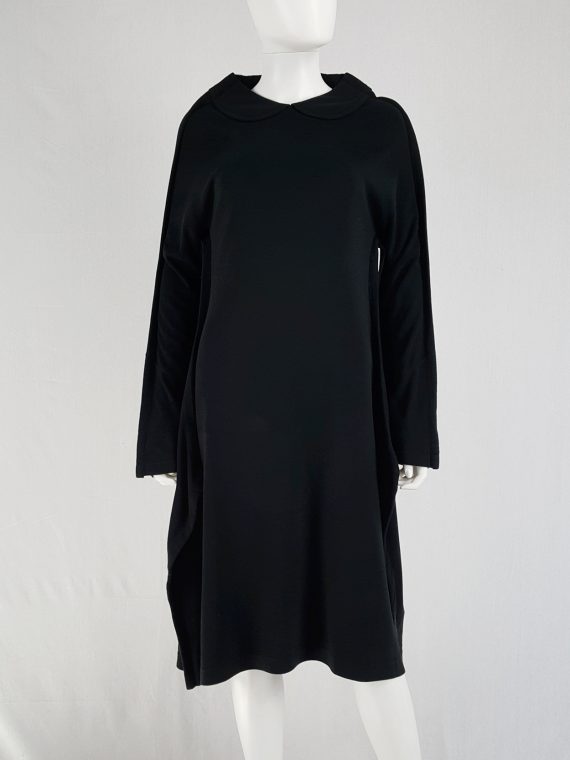 vintage Comme des Garcons black 2D circle skirt fall 2012 153055