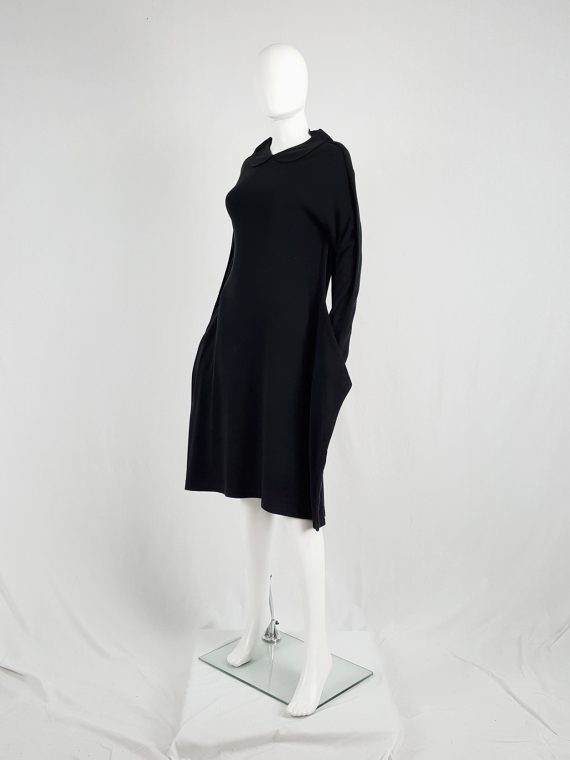 vintage Comme des Garcons black 2D circle skirt fall 2012 153432