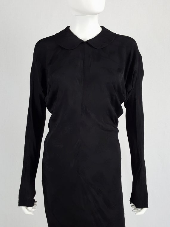 vintage Comme des Garcons black batwing maxi dress fall 1993 112702