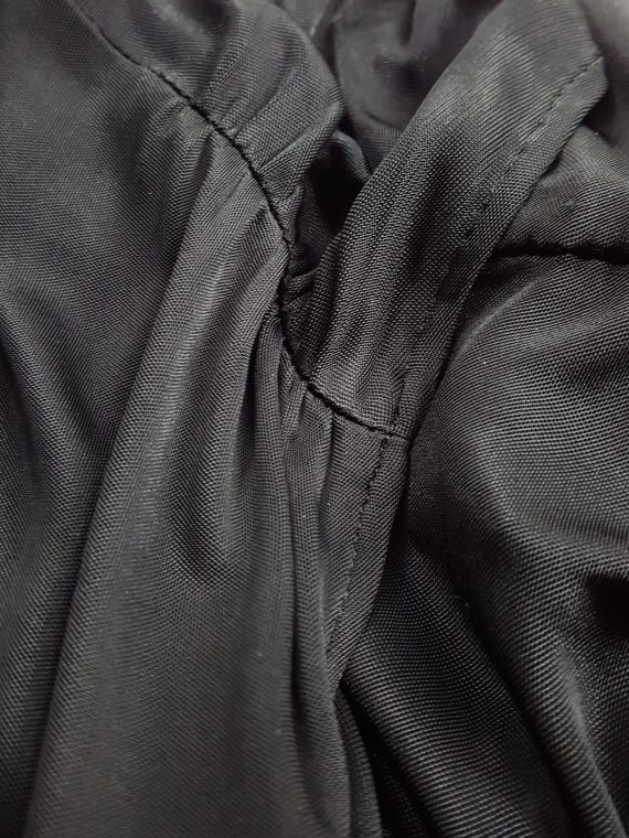 vintage Maison Martin Margiela black dress with strap across the chest spring 2007 152334