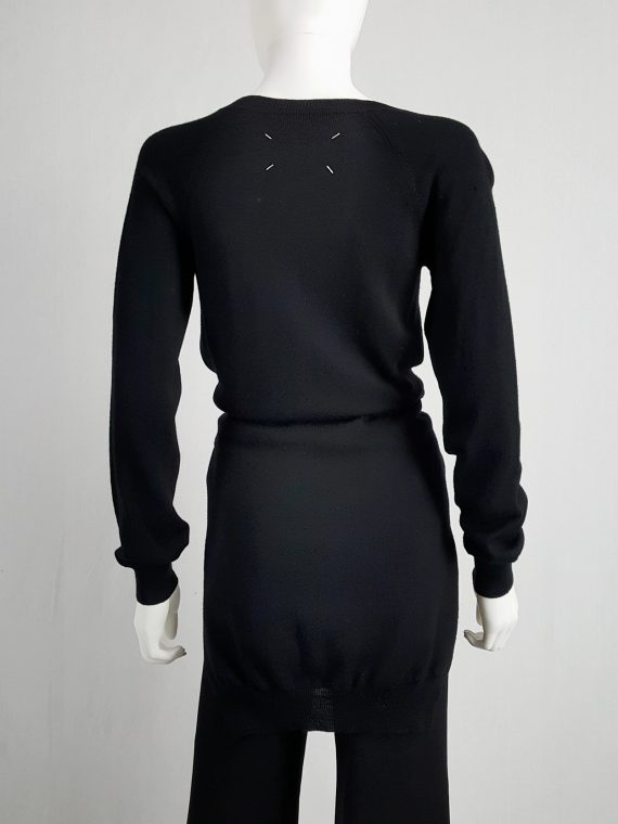 vintage Maison Martin Margiela black jumper with 4 sleeves fall 2007 153127
