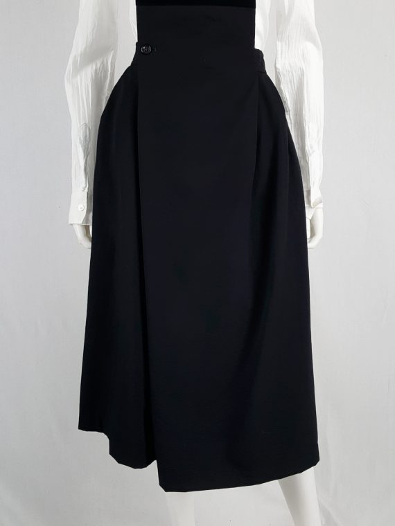 vintage archival Comme des Garcons black apron dress AD 1988115903