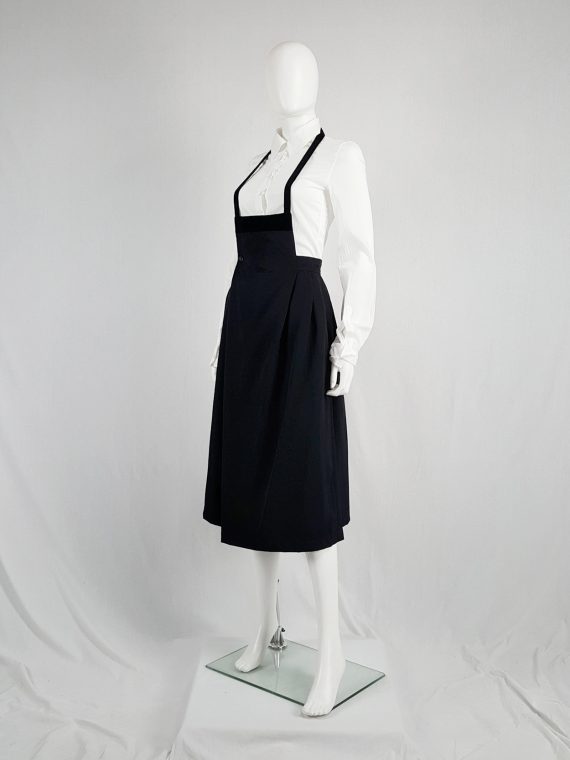 vintage archival Comme des Garcons black apron dress AD 1988115957
