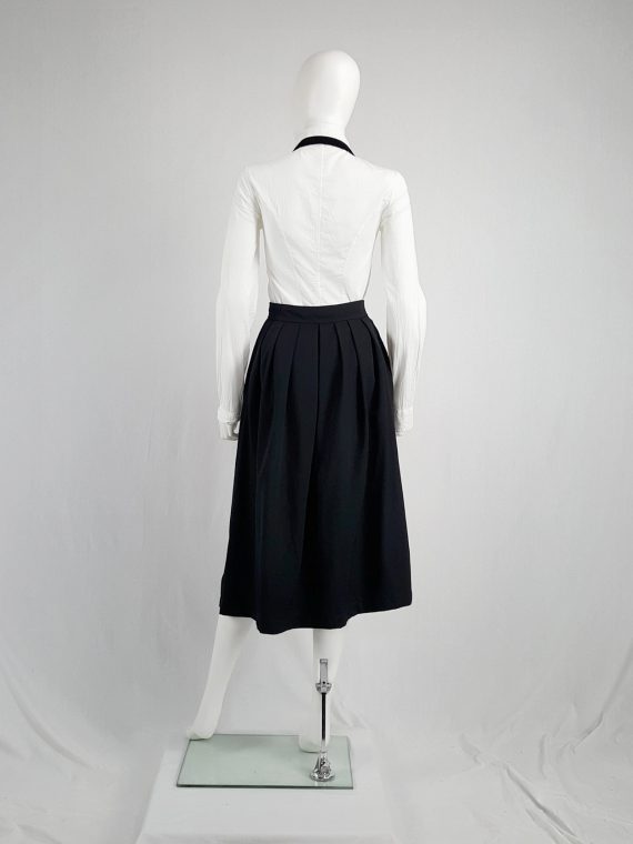 vintage archival Comme des Garcons black apron dress AD 1988120208