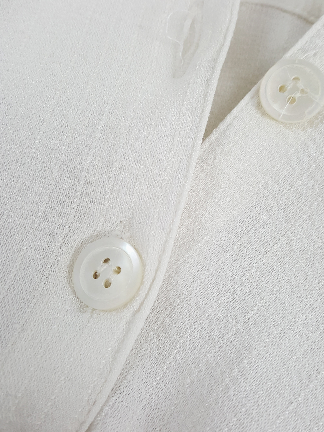 Ann Demeulemeester white draped oversized shirt — spring 1994 - V A N ...