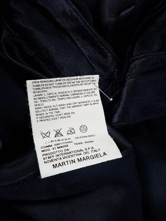 vaniitas archival Maison Martin Margiela black skirt with round studs runway fall 2006 161125