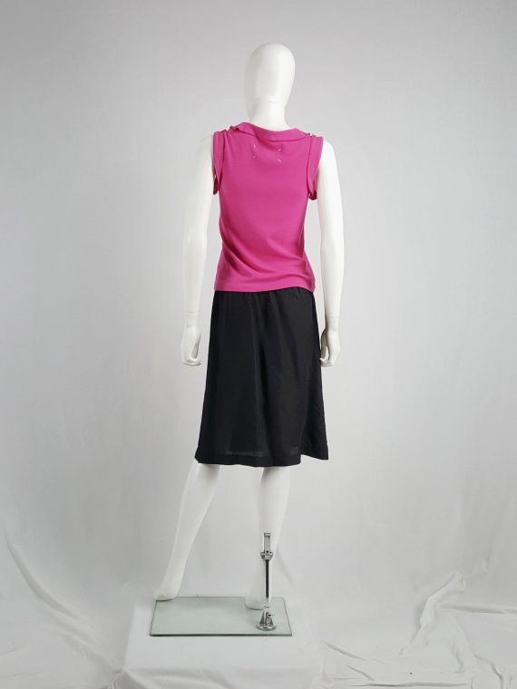 vaniitas vintage Maison Martin Margiela black lining skirt creation de Paris runway spring 1995 152144