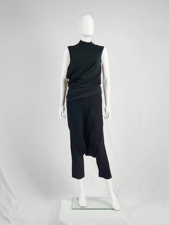 vaniitas Comme des Garçons black top stretched out on one side archive 1990 170810