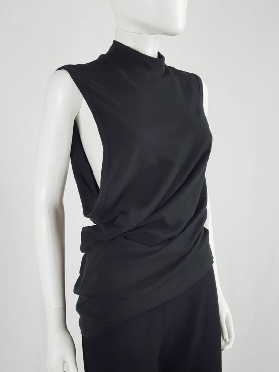 vaniitas Comme des Garçons black top stretched out on one side archive 1990 170905