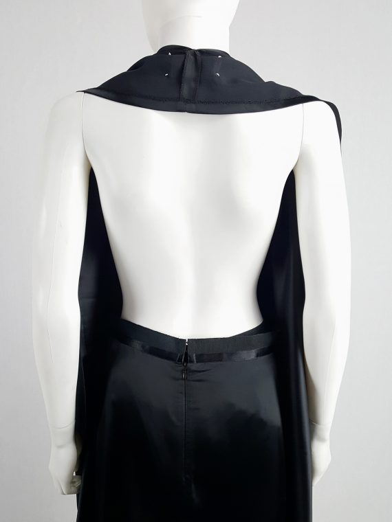 vaniitas vintage Maison Martin Margiela black transformable dress into skirt runway spring 2003 133012