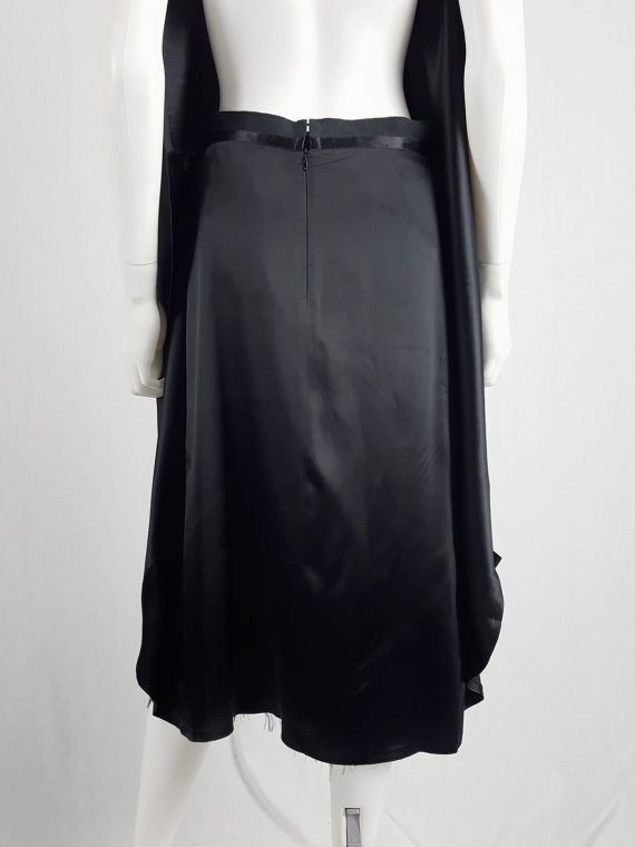 vaniitas vintage Maison Martin Margiela black transformable dress into skirt runway spring 2003 133031