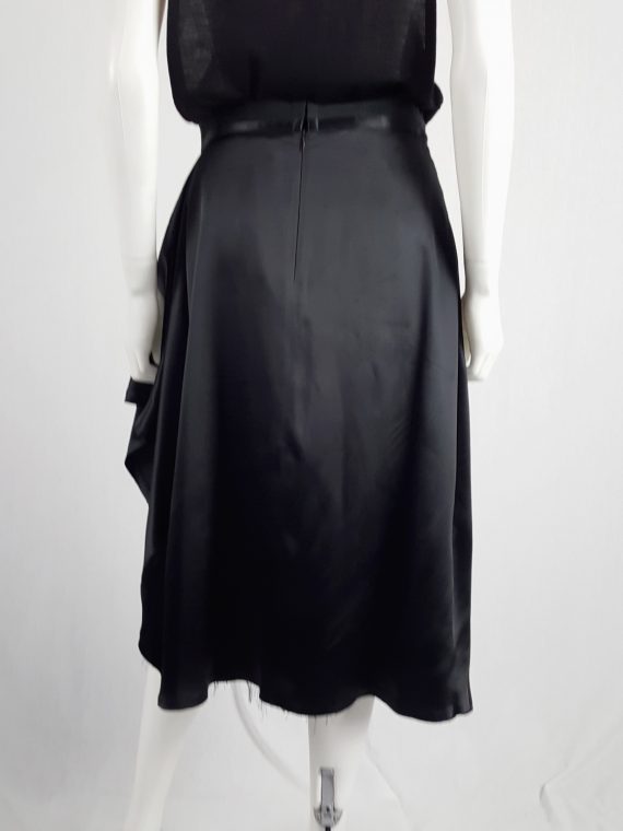vaniitas vintage Maison Martin Margiela black transformable dress into skirt runway spring 2003 134026