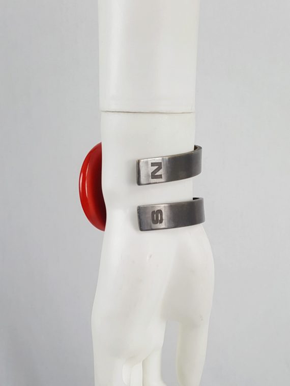 Vaniitas Maison Martin Margiela magnet shaped into a cuff bracelet 2010 154855