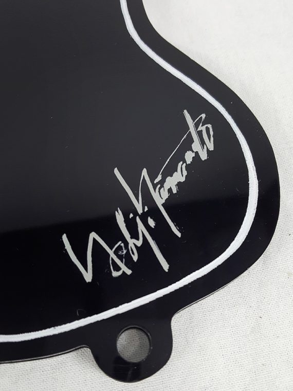 vaniitas Yohji Yamamoto black guitar card case with chain spring 2016 160657