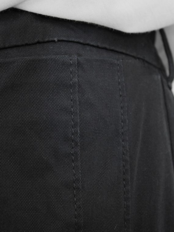vaniitas vintage Maison Martin Margiela replica black masculine trousers spring 2006 5821