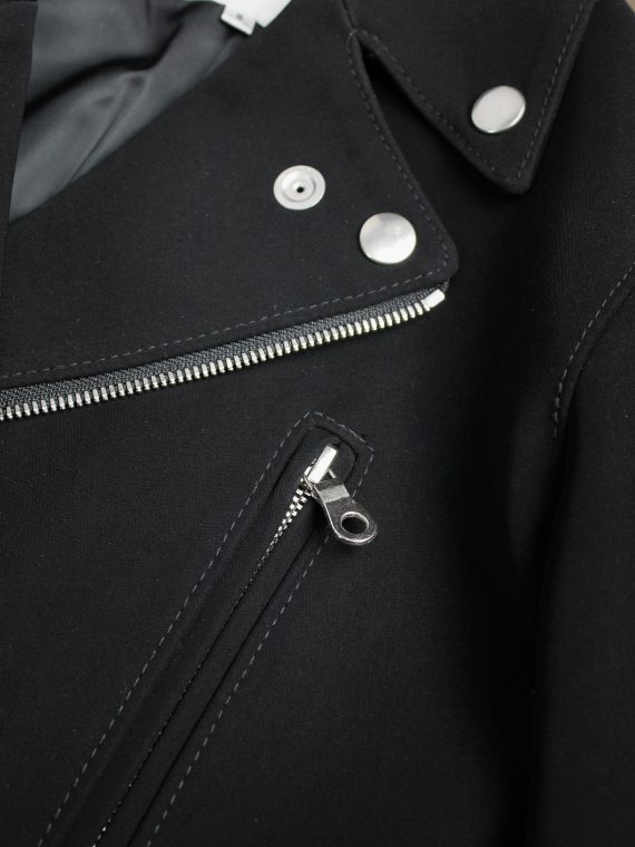 vaniitas vintage Noir Kei Ninomiya black bicker jacket with pearls around the sleeves spring 2015 3714