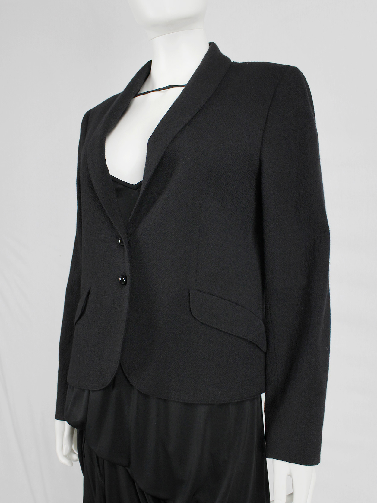 Maison Martin Margiela replica black 'tailored jacket of a ladies suit ...