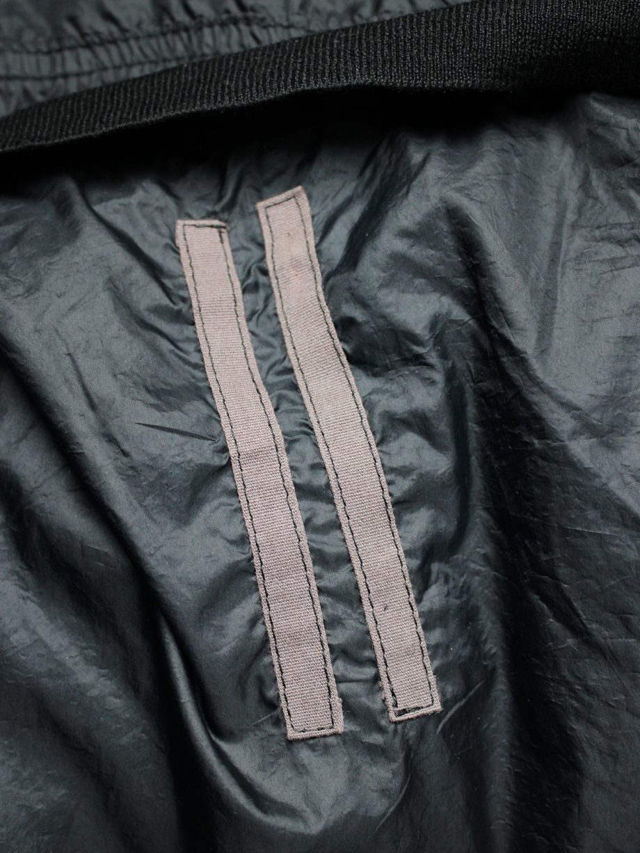 vaniitas vintage Rick Owens DRKSHDW black lightweight bomber jacket 1219