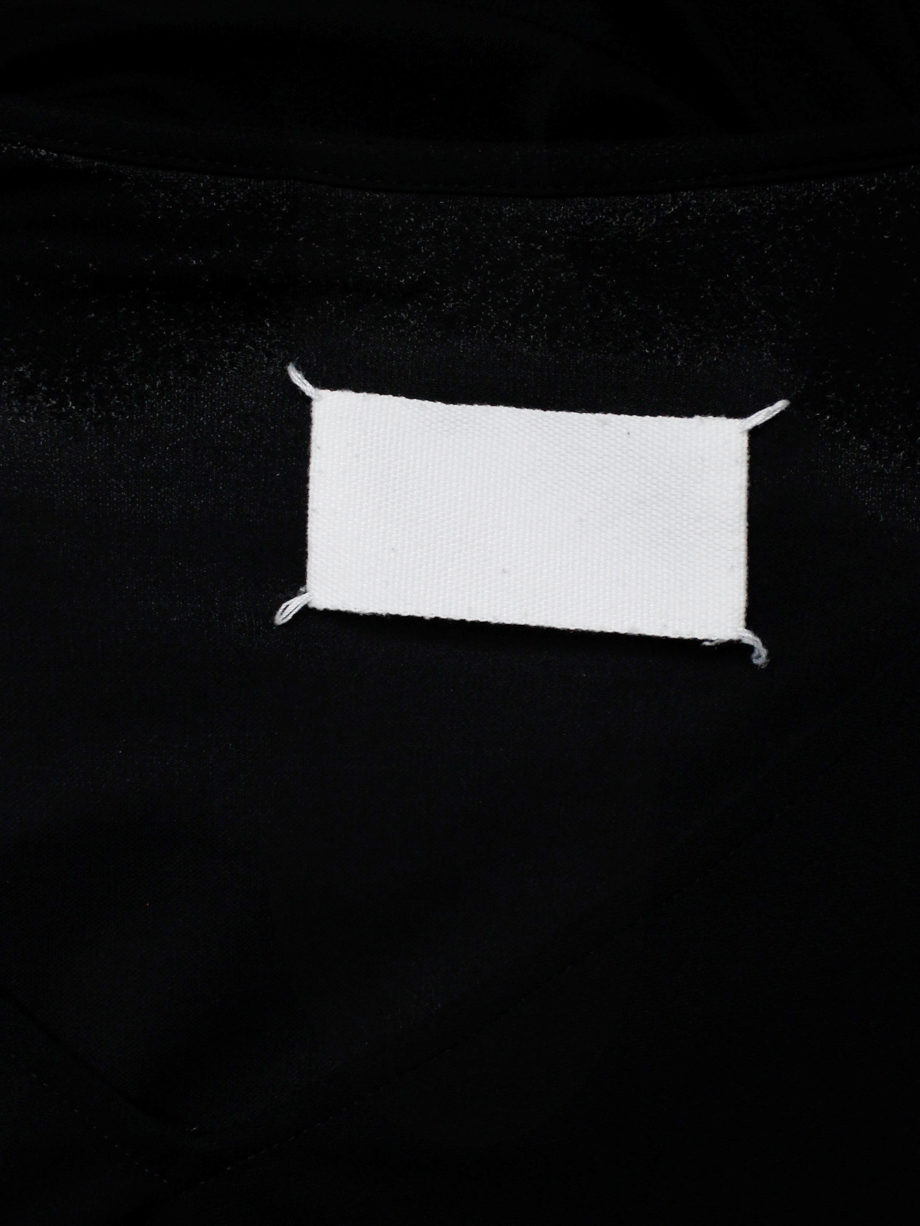 vaniitas Maison Martin Margiela black square tunic with longer back spring 2008 (11)