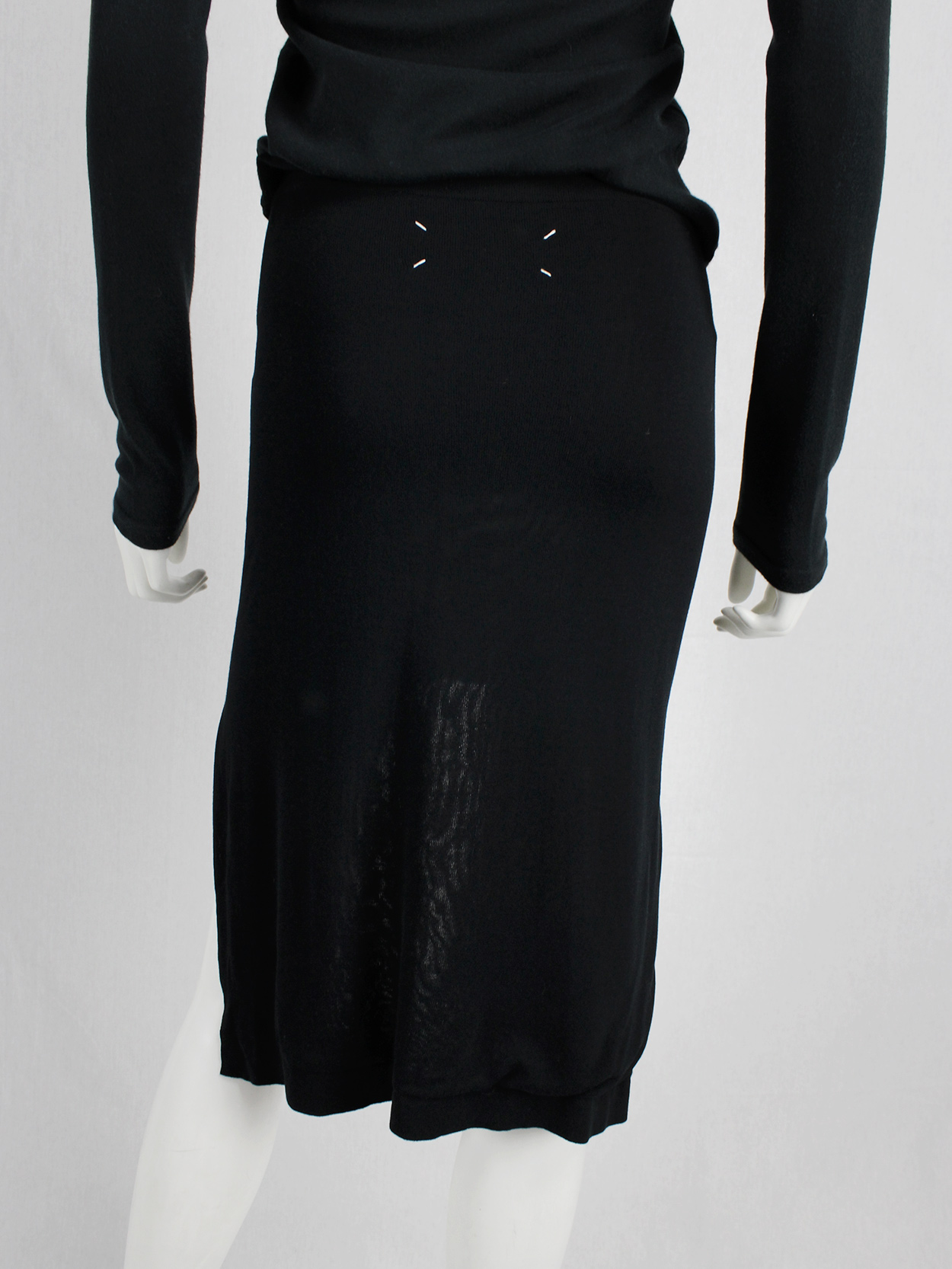 vaniitas Maison Martin Margiela skirt or top with high-low hemline spring 2008 (5)