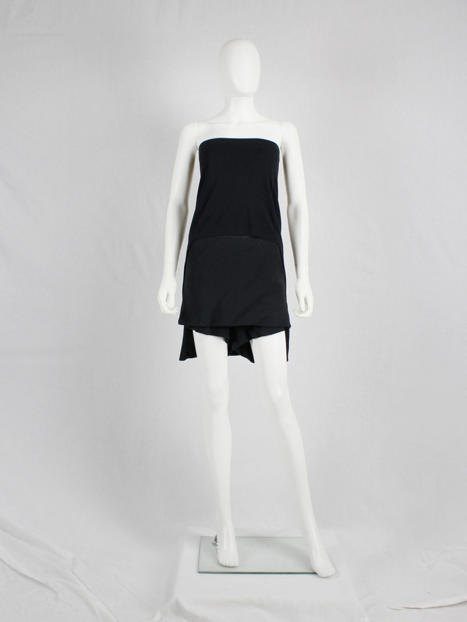 vaniitas Maison Martin Margiela skirt or top with high-low hemline spring 2008 (7)