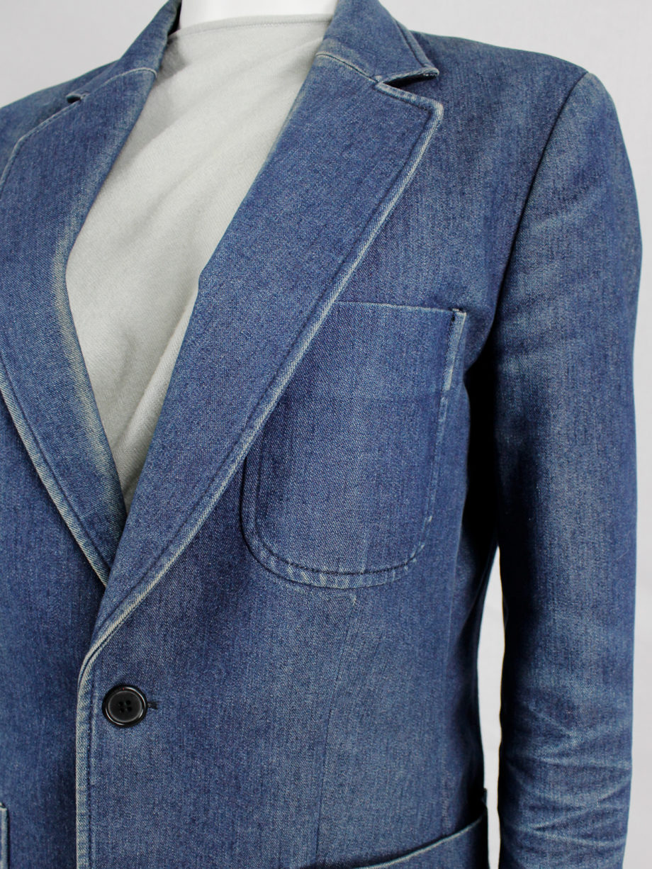 Maison Martin Margiela denim reproduction of a 1970s mans jacket — spring 1999 (5)