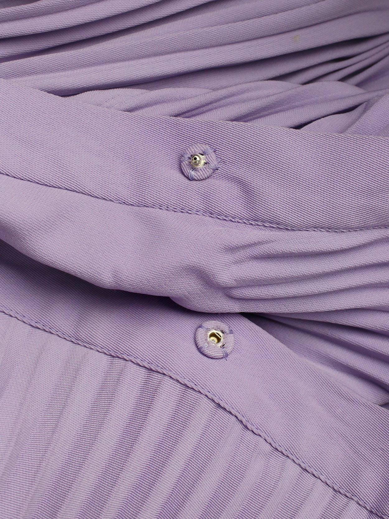 af Vandevorst purple draped backless dress with accordeon pleats spring 2008 (6)