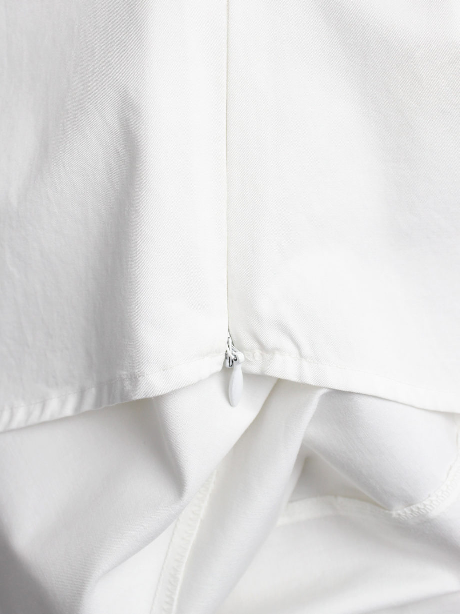 af Vandevorst white backwards worn shirt fall 2002 (6)