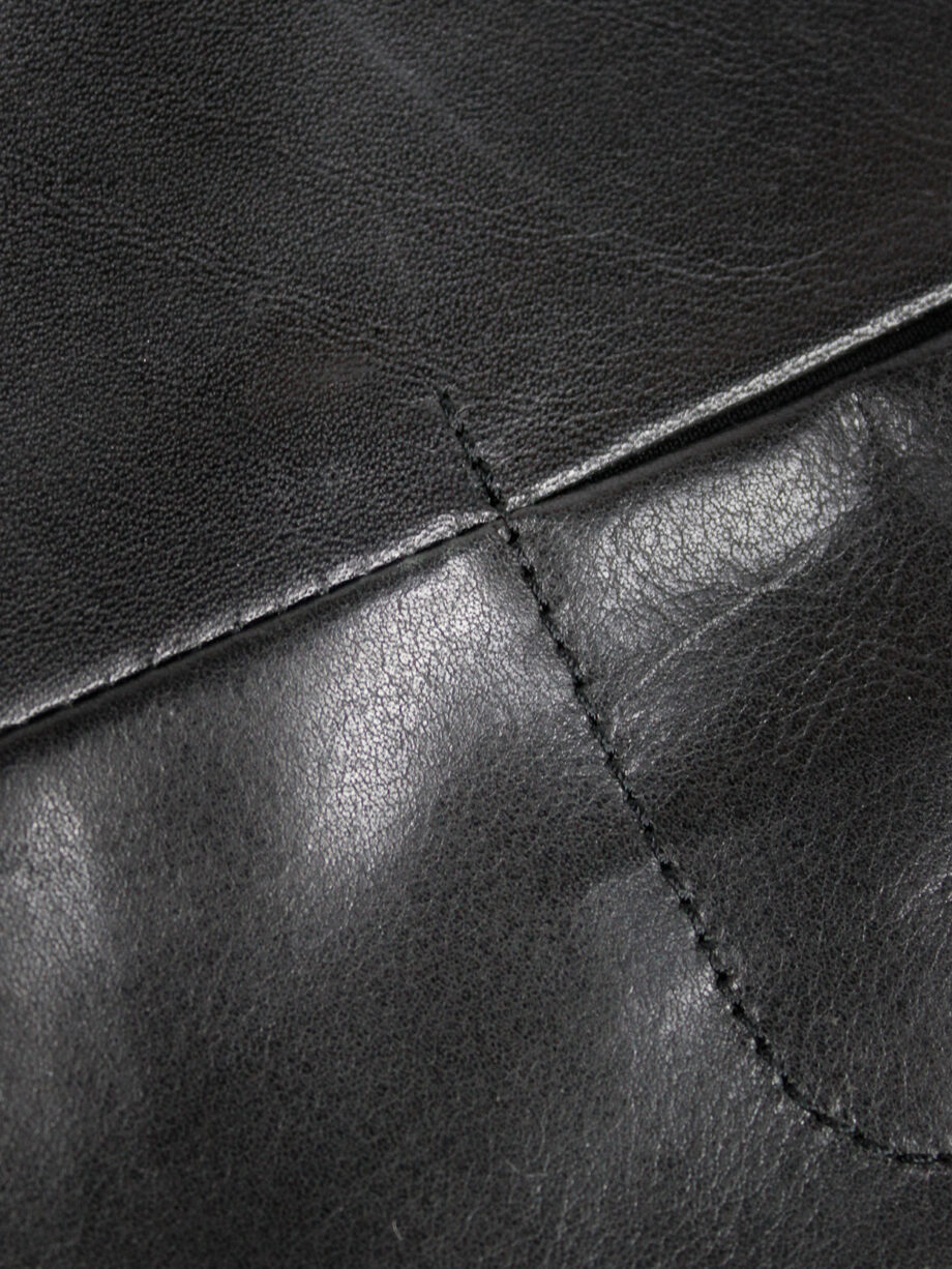 1990s YSACCS Pour Tous black circle shaped handbag (11)