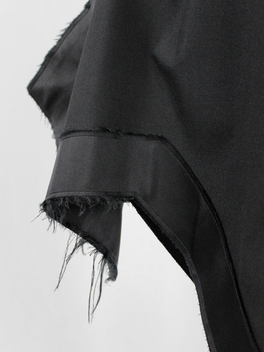 Comme des Garçons black geometric two-dimensional paperdoll dress fall 2012 (11)