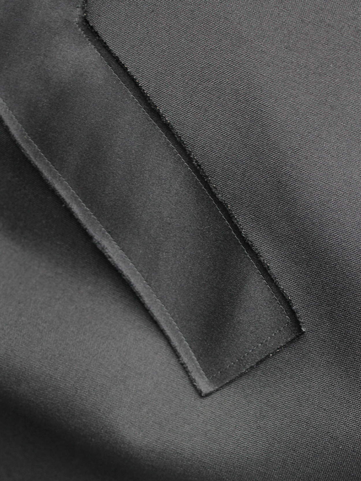 Comme des Garçons black geometric two-dimensional 'paperdoll' dress ...