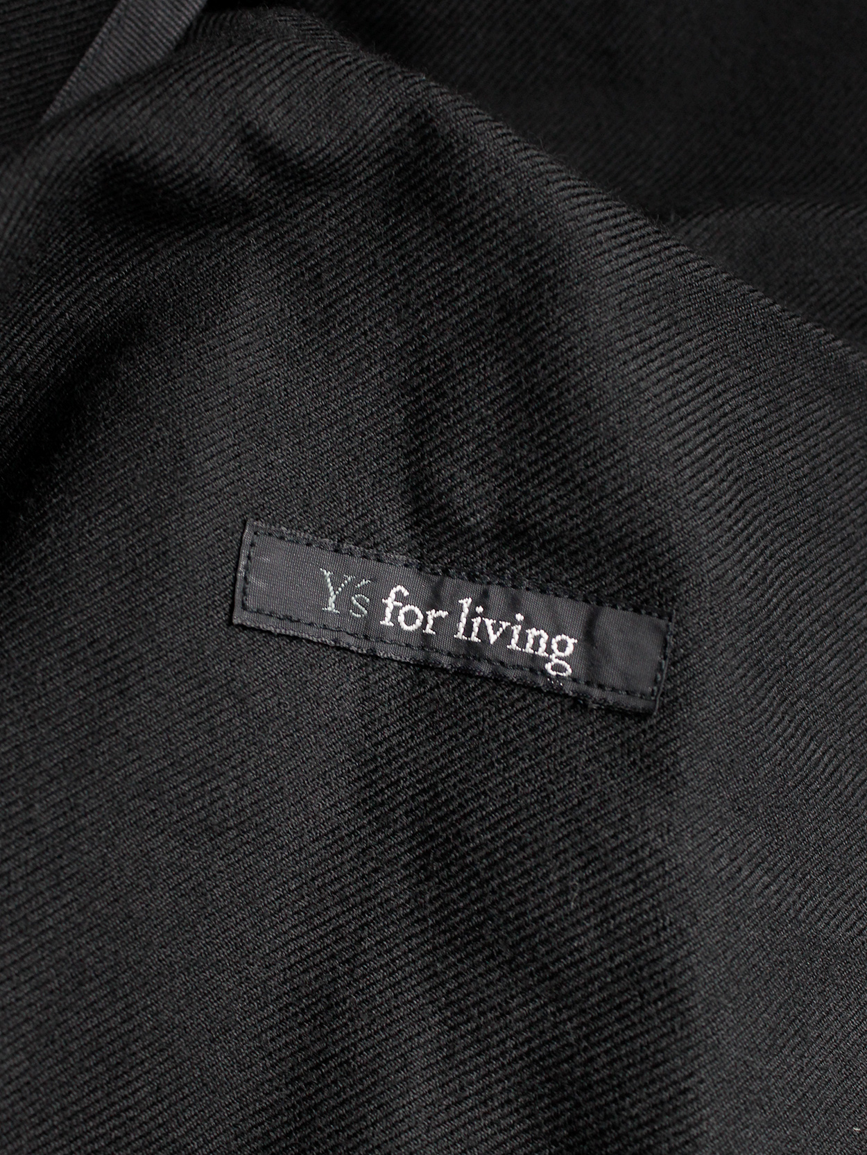 Y's for living dark blue shawl cardigan or jacket with oversized safety ...