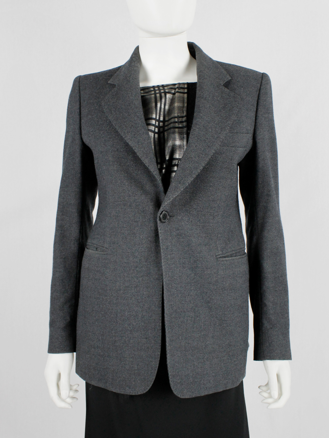 Maison Martin Margiela grey blazer reproduction of a 1974 young