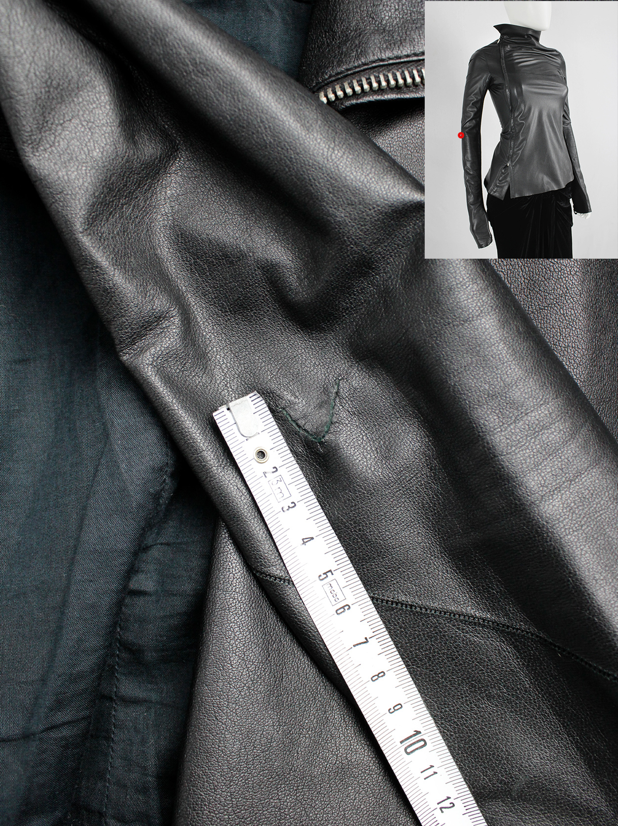メンズ Rick Owens - Rick Owens 10AW Gleam テーラードジャケット XS