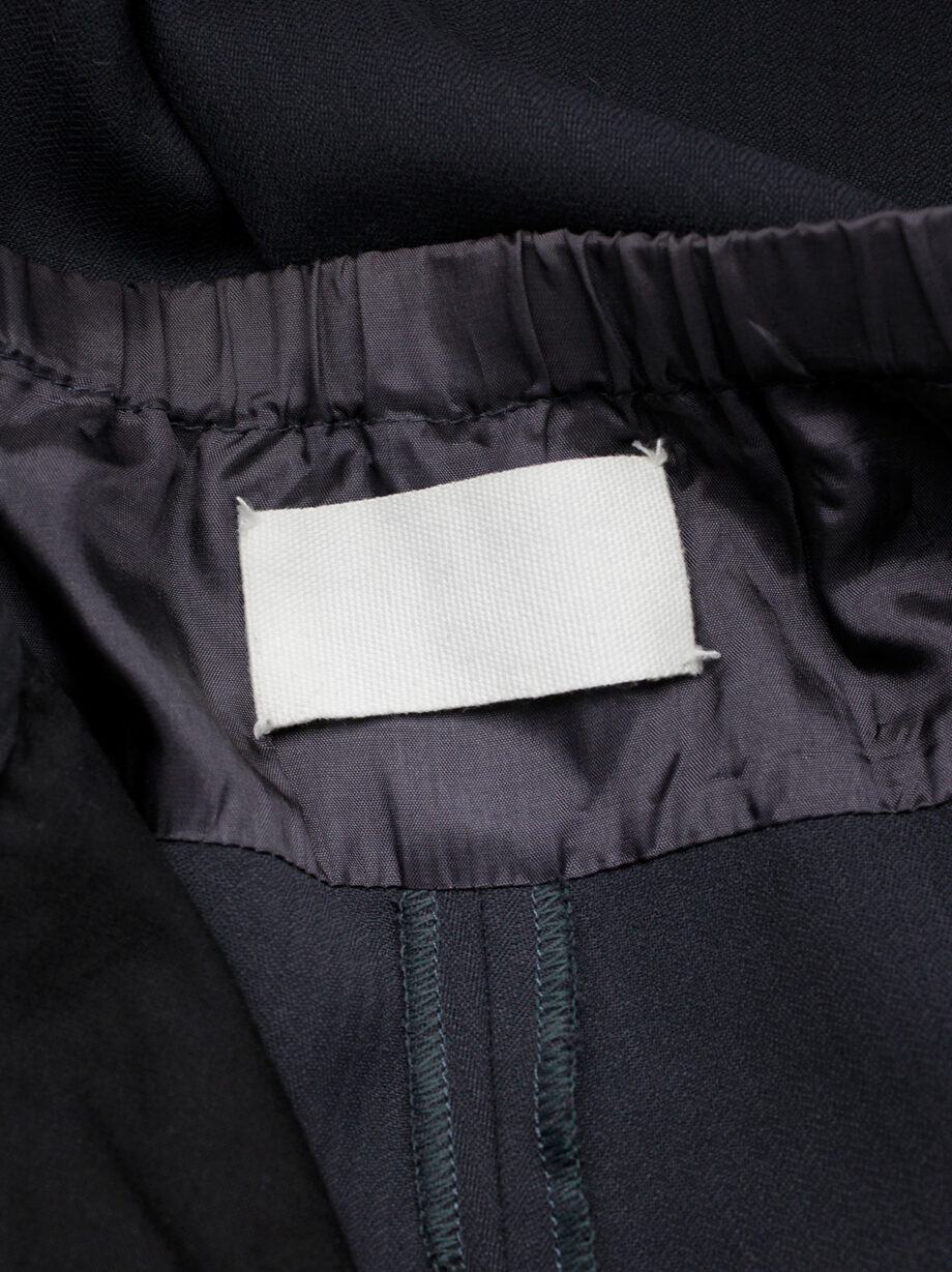 Maison Martin Margiela grey-green trousers with lining back panel fall 2003 (11)