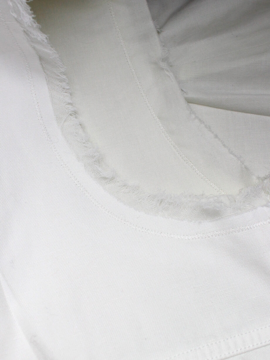 Maison Martin Margiela white wrinkled top reproduction of a series of toiles spring 2016 (3)