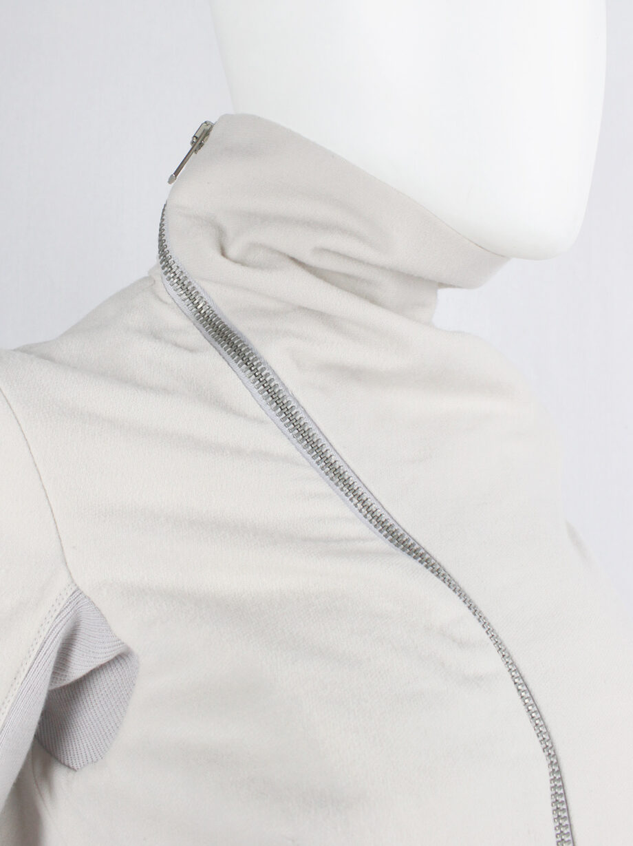 Rick Owens CRUST pearl winged jacket with curved zipper fall 2009 (6)