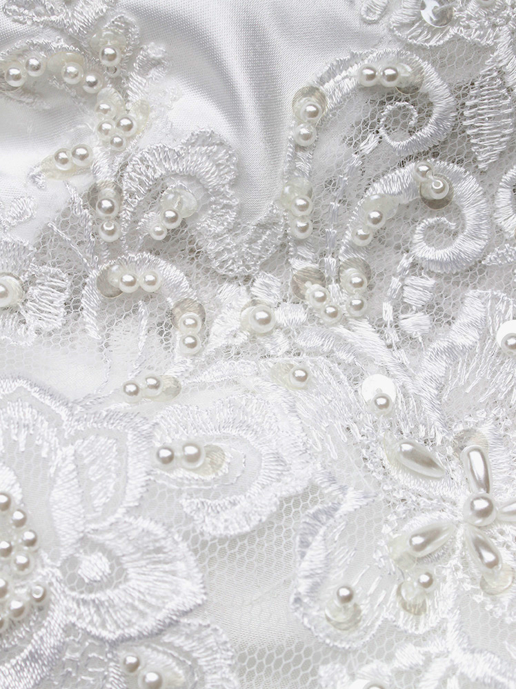 vintage a f Vandevorst white wedding dress spring 2019 couture (17)