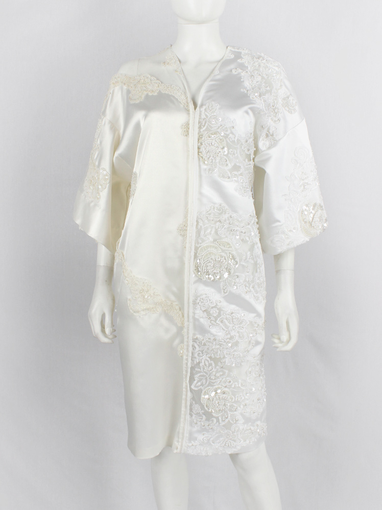 vintage a f Vandevorst white wedding dress spring 2019 couture (21)