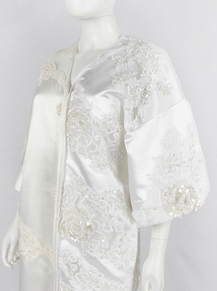 vintage a f Vandevorst white wedding dress spring 2019 couture (28)