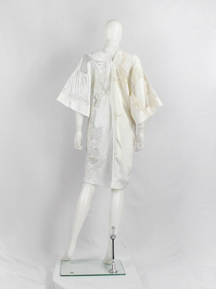 vintage a f Vandevorst white wedding dress spring 2019 couture (5)